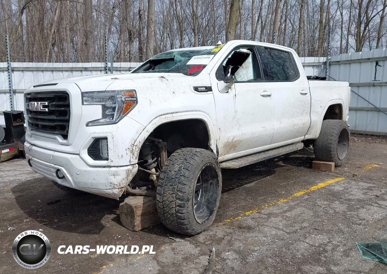 2021 GMC Sierra 1500 4Wd Short Box At4 VIN:3GTP9EEL7MG241673 - 2