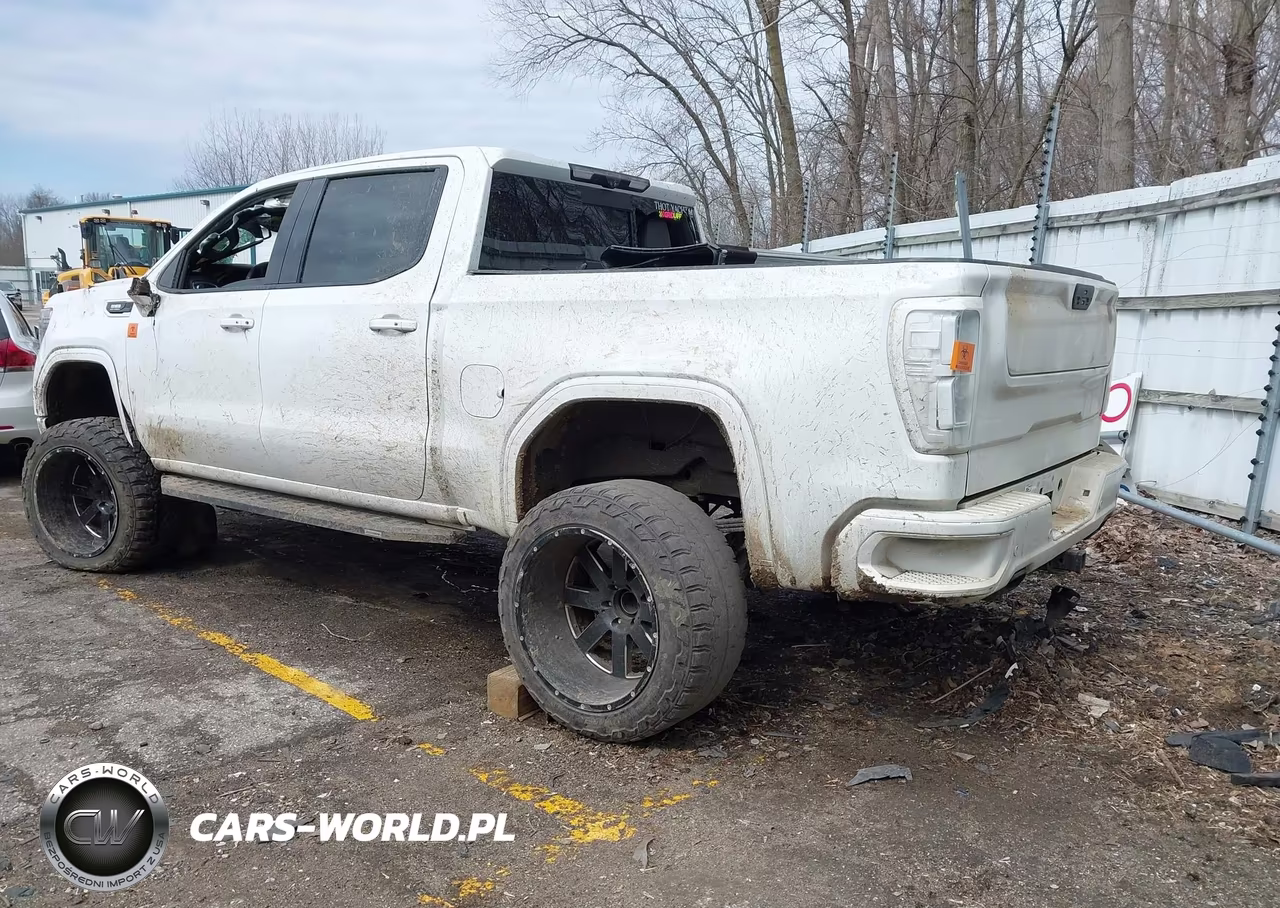 2021 GMC Sierra 1500 4Wd Short Box At4 VIN:3GTP9EEL7MG241673 - 3