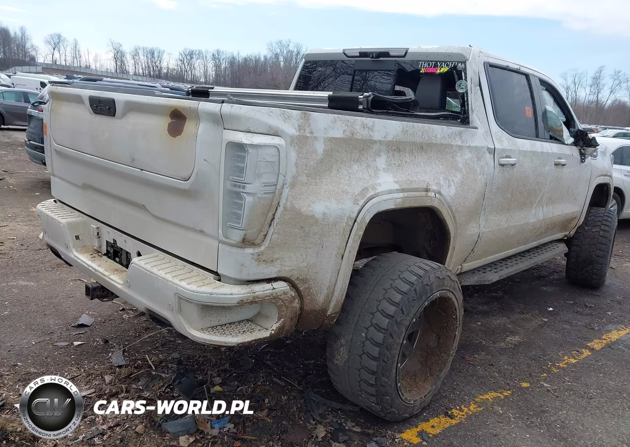 2021 GMC Sierra 1500 4Wd Short Box At4 VIN:3GTP9EEL7MG241673 - 4