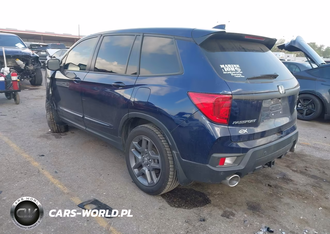 2023 Honda Passport Awd Ex-L VIN:5FNYF8H54PB028511 - 3