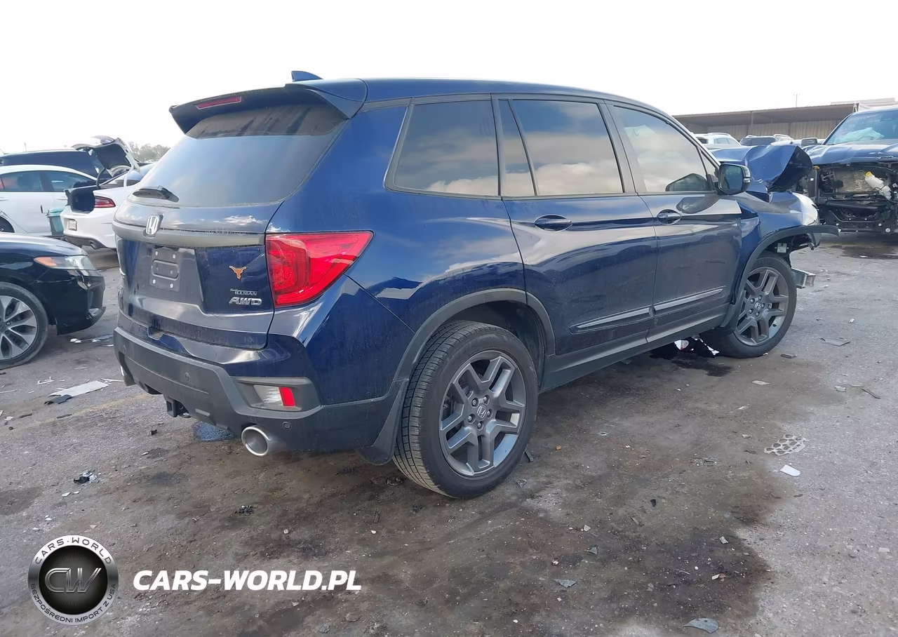2023 Honda Passport Awd Ex-L VIN:5FNYF8H54PB028511 - 4