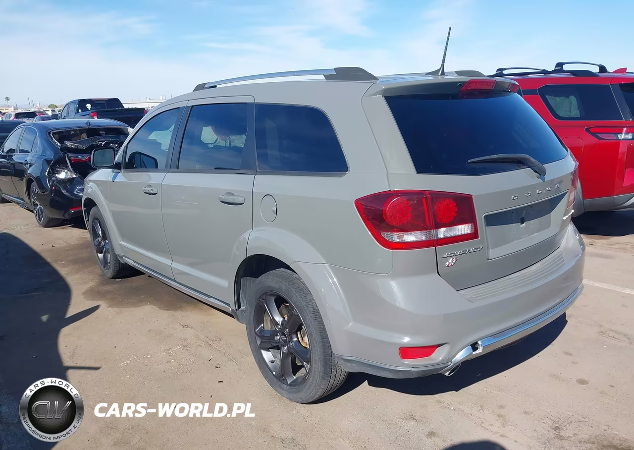 2019 Dodge Journey Crossroad Awd VIN:3C4PDDGGXKT759273 - 3