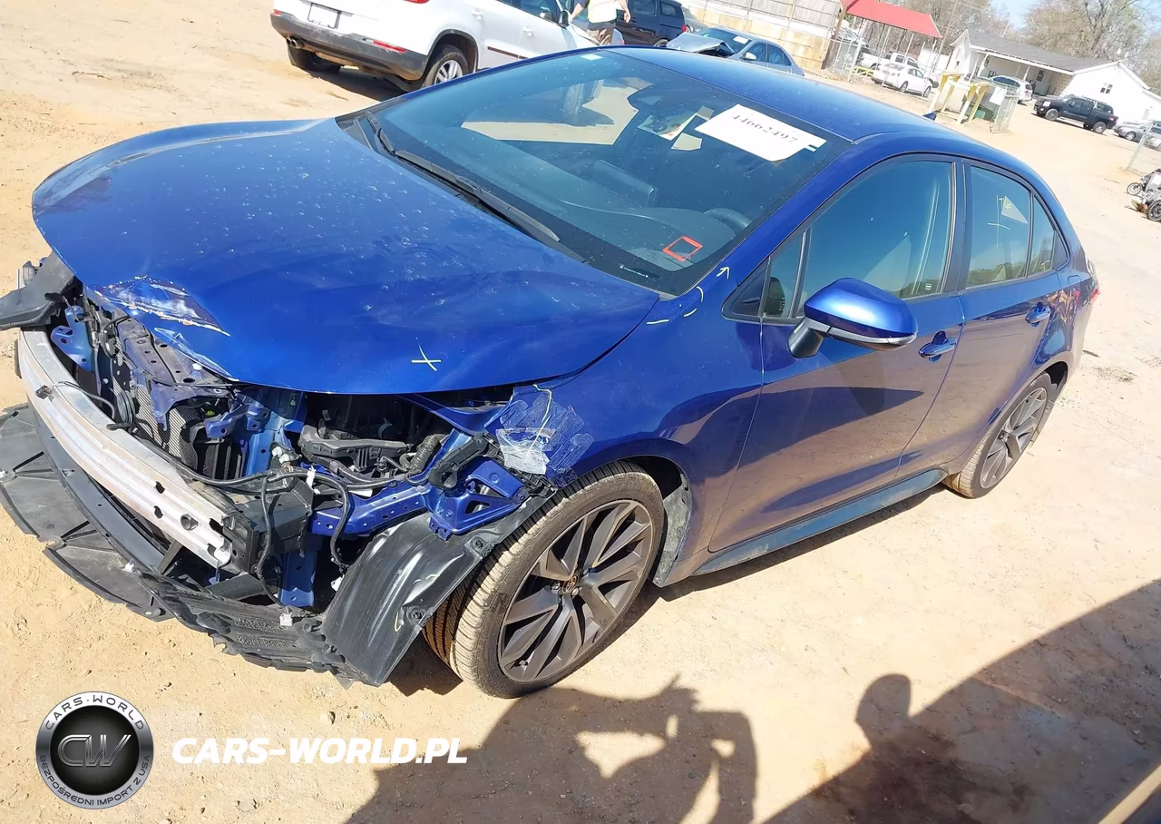 2022 Toyota Corolla Se VIN:JTDS4MCE7NJ088669 - 2