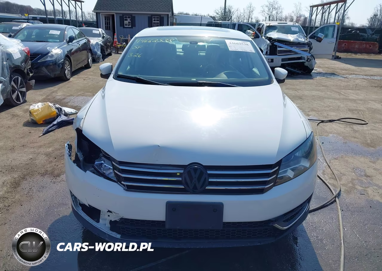 2012 Volkswagen Passat 2.5L Se VIN:1VWBP7A33CC082344 - 12