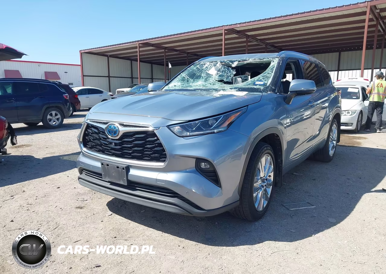 2022 Toyota Highlander Hybrid Limited VIN:5TDYARAH4NS013640 - 2