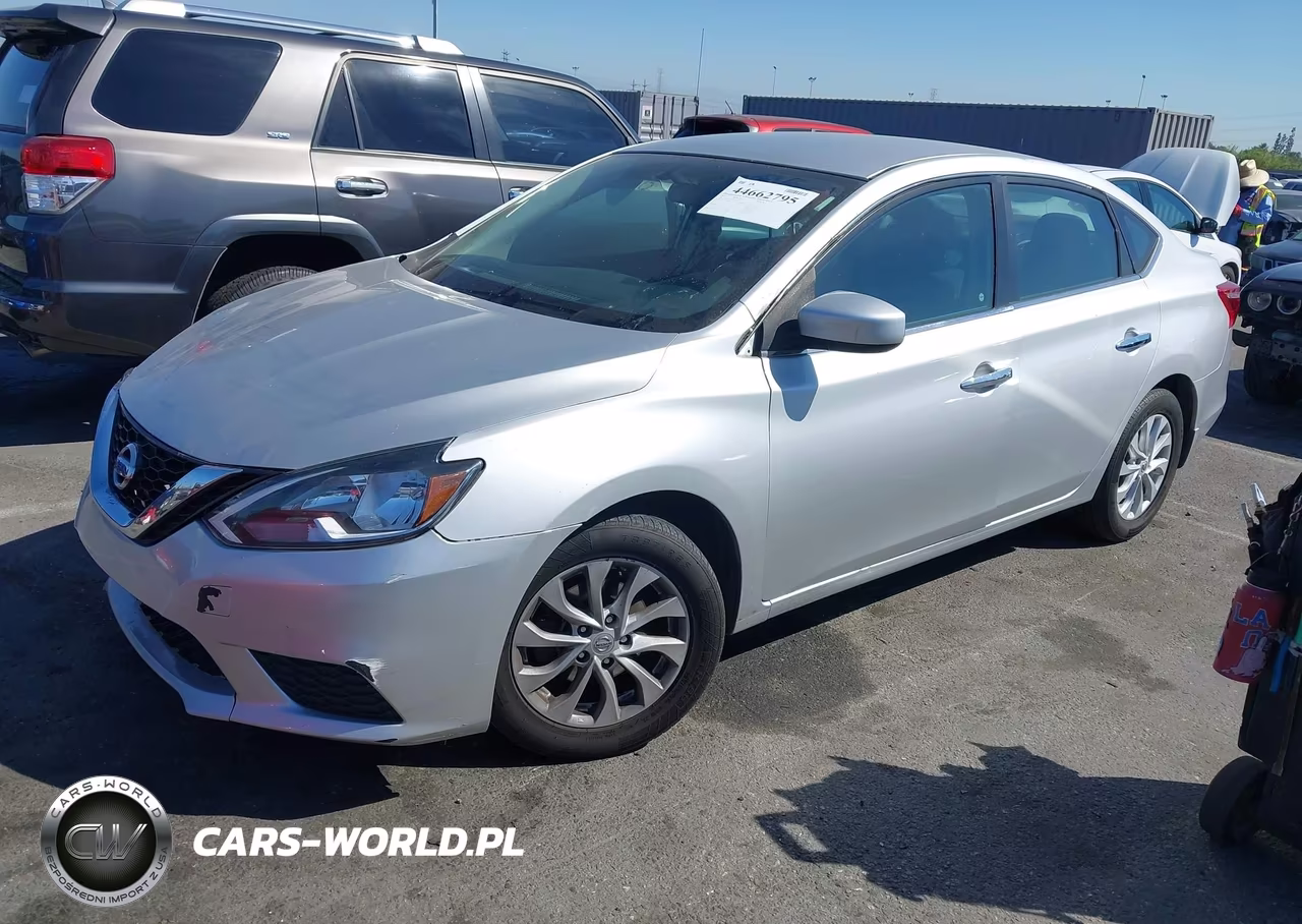 2019 Nissan Sentra Sv VIN:3N1AB7AP3KY418535 - 2