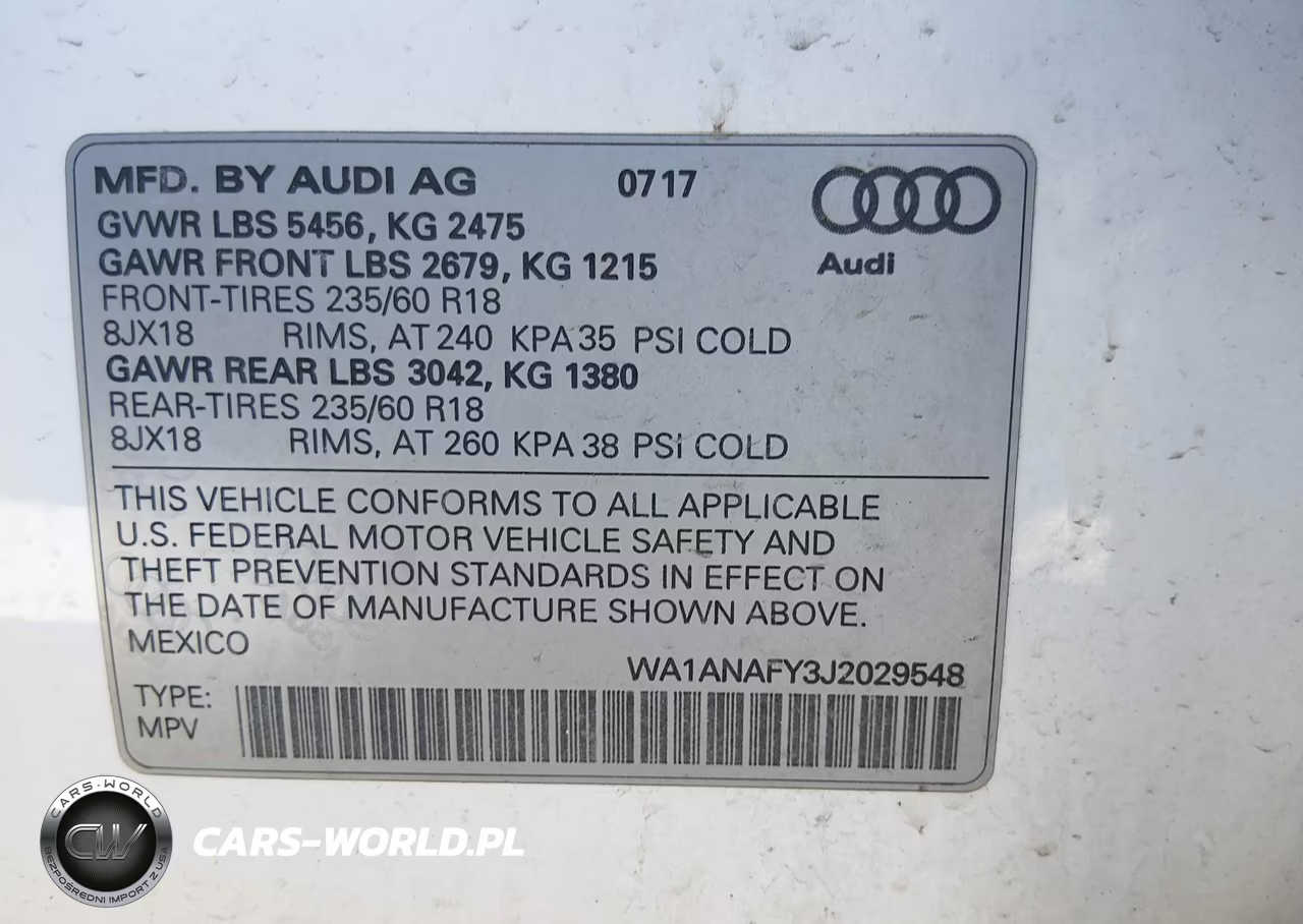 2018 Audi Q5 2.0T Premium-2.0T Tech Premium VIN:WA1ANAFY3J2029548 - 9