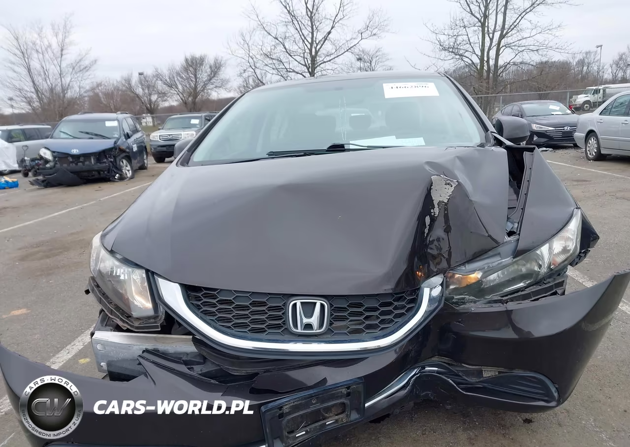 2013 Honda Civic Lx VIN:19XFB2F59DE242821 - 12