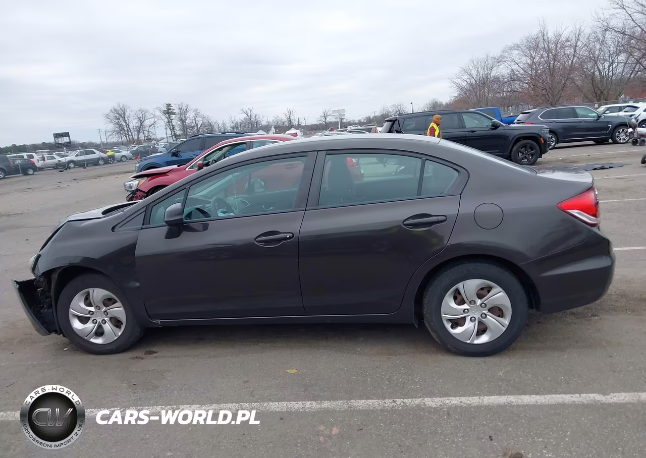2013 Honda Civic Lx VIN:19XFB2F59DE242821 - 14