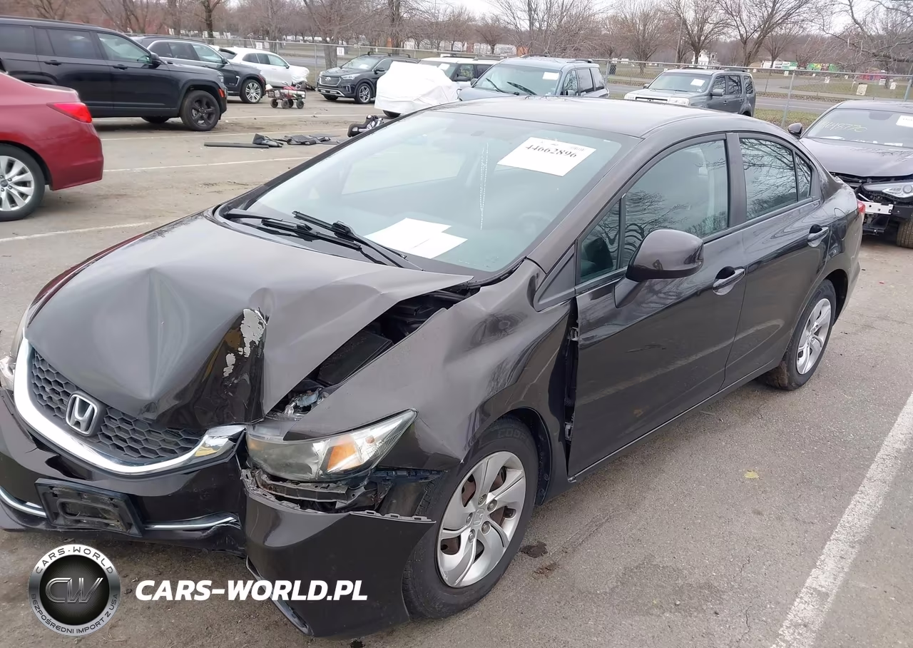 2013 Honda Civic Lx VIN:19XFB2F59DE242821 - 2