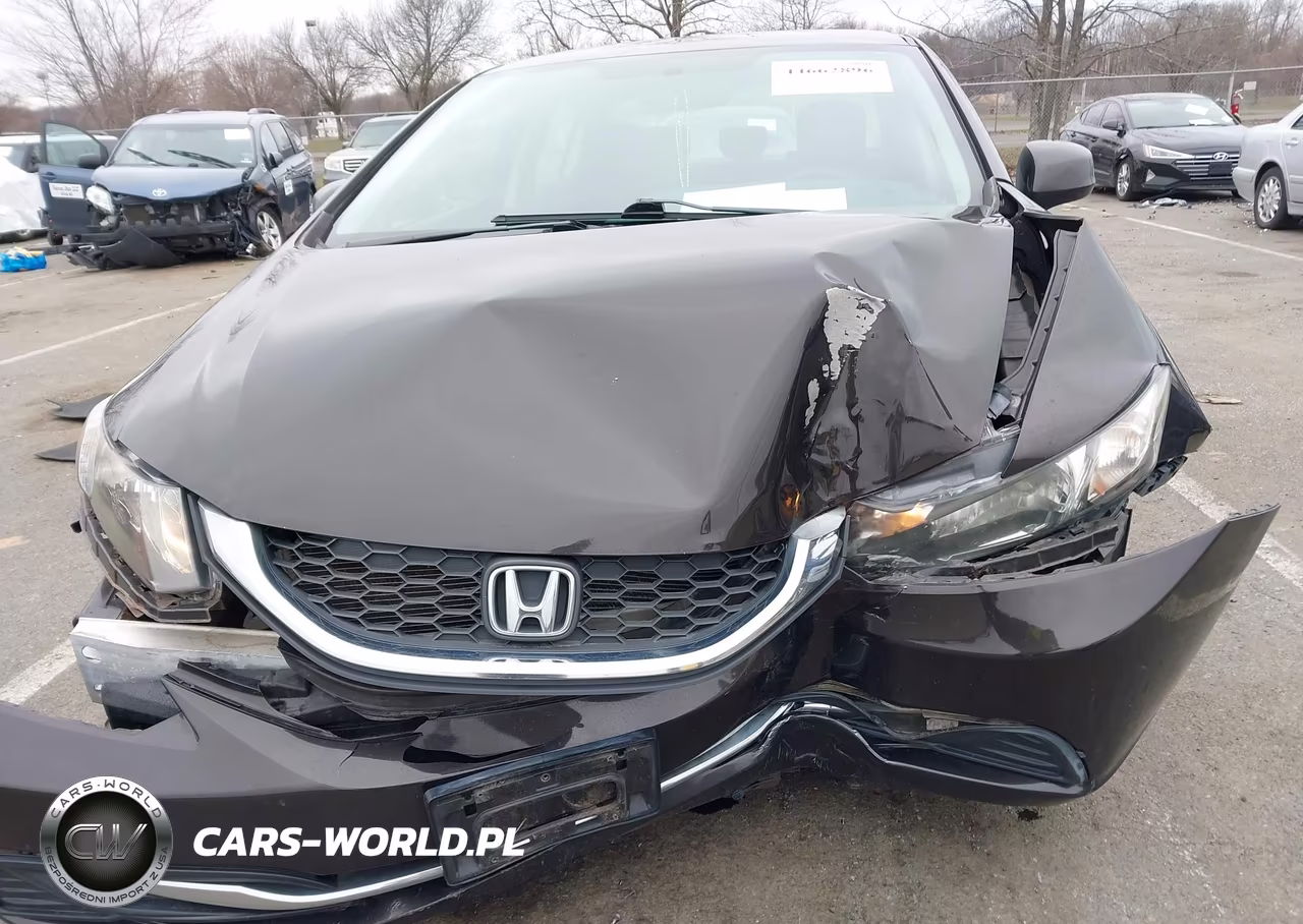 2013 Honda Civic Lx VIN:19XFB2F59DE242821 - 6