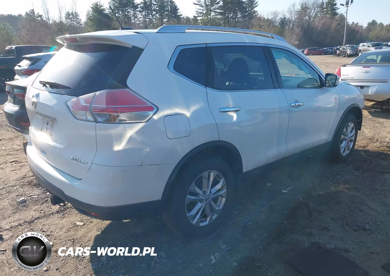 2016 Nissan Rogue Sv VIN:KNMAT2MV4GP731223 - 4