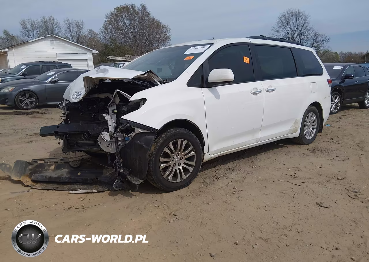 2014 Toyota Sienna Xle V6 8 Passenger VIN:5TDYK3DC7ES417803 - 2