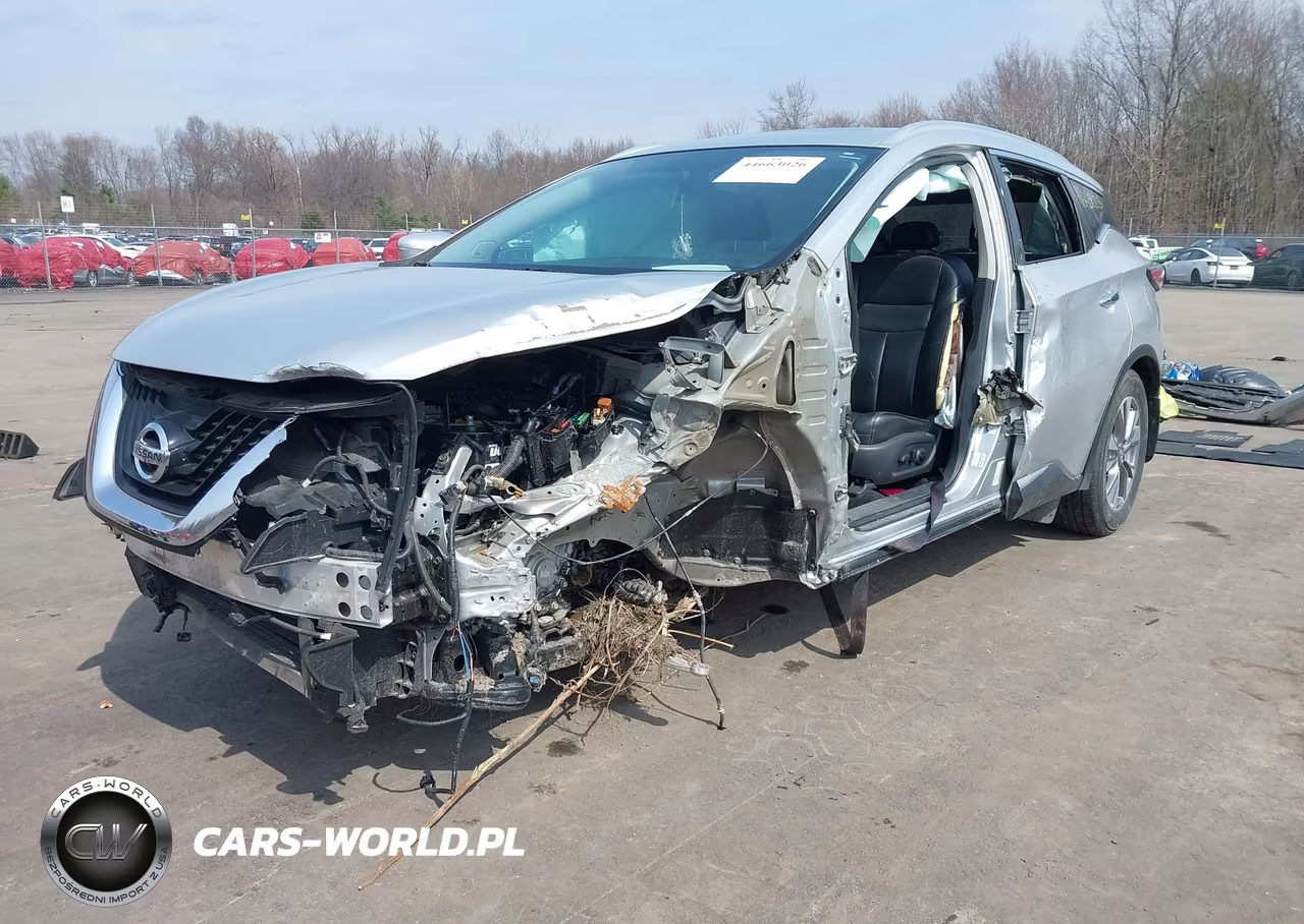 2015 Nissan Murano Sl VIN:5N1AZ2MG0FN239360 - 2