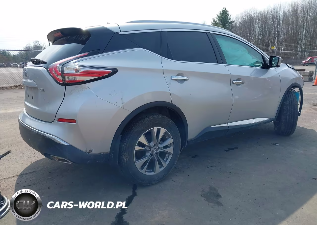2015 Nissan Murano Sl VIN:5N1AZ2MG0FN239360 - 4