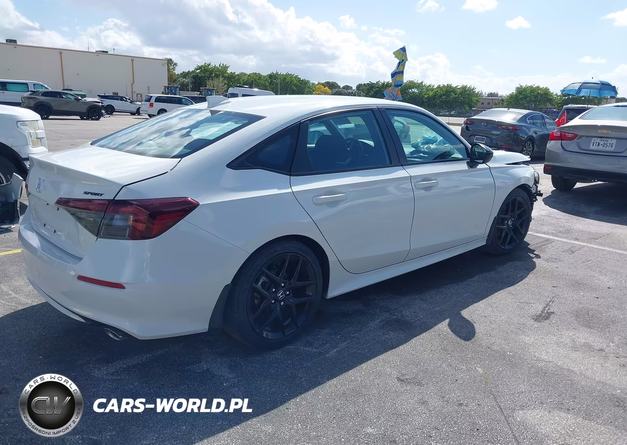 2026 Honda Civic Sport VIN:2HGFE2F57TH530316 - 4