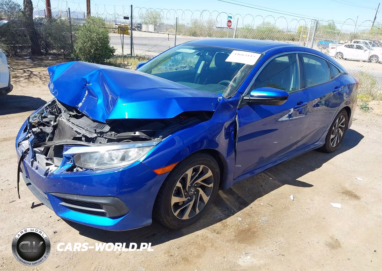 2017 Honda Civic Ex VIN:19XFC2F74HE207740 - 2