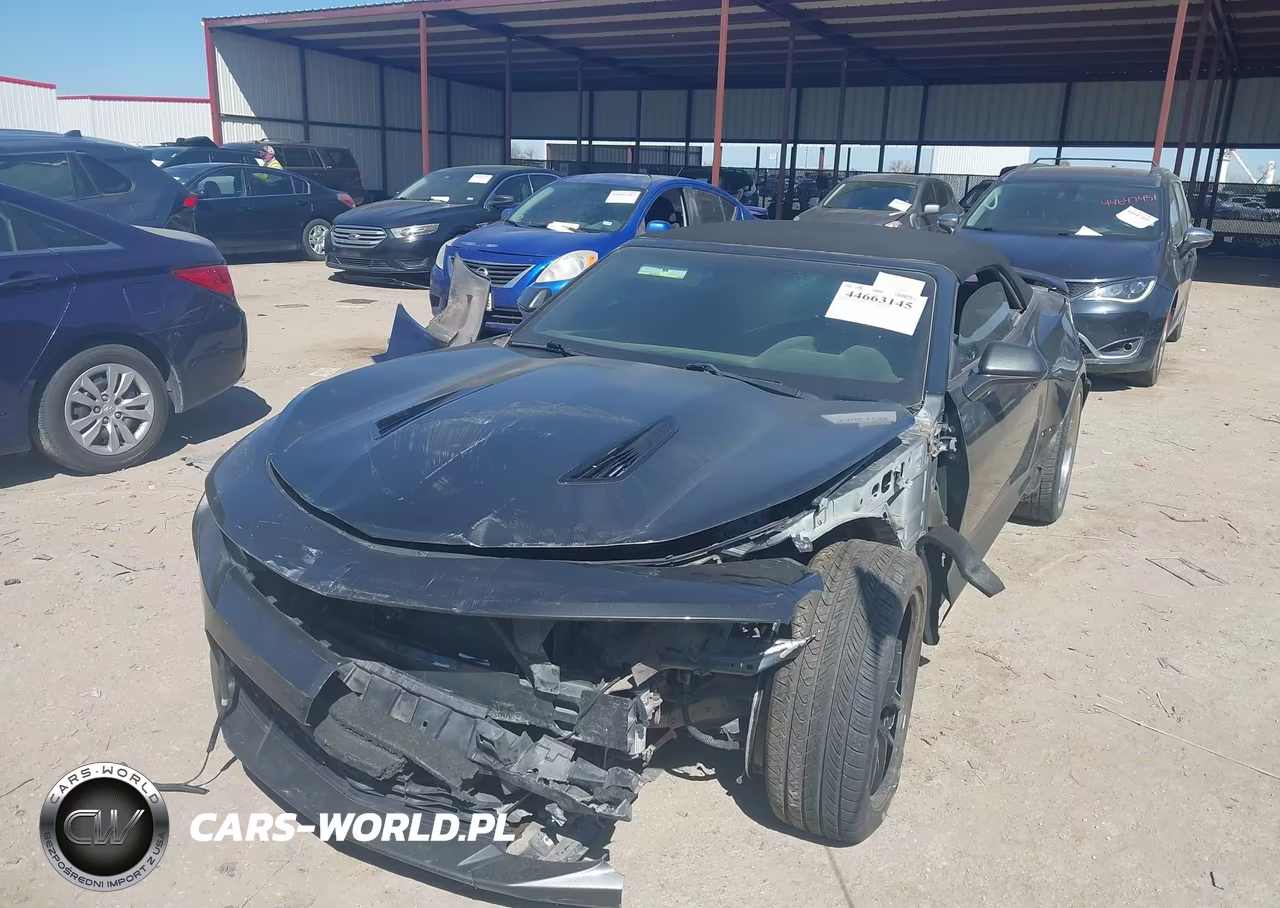 2017 Chevrolet Camaro 1Ss VIN:1G1FF3D70H0176021 - 2