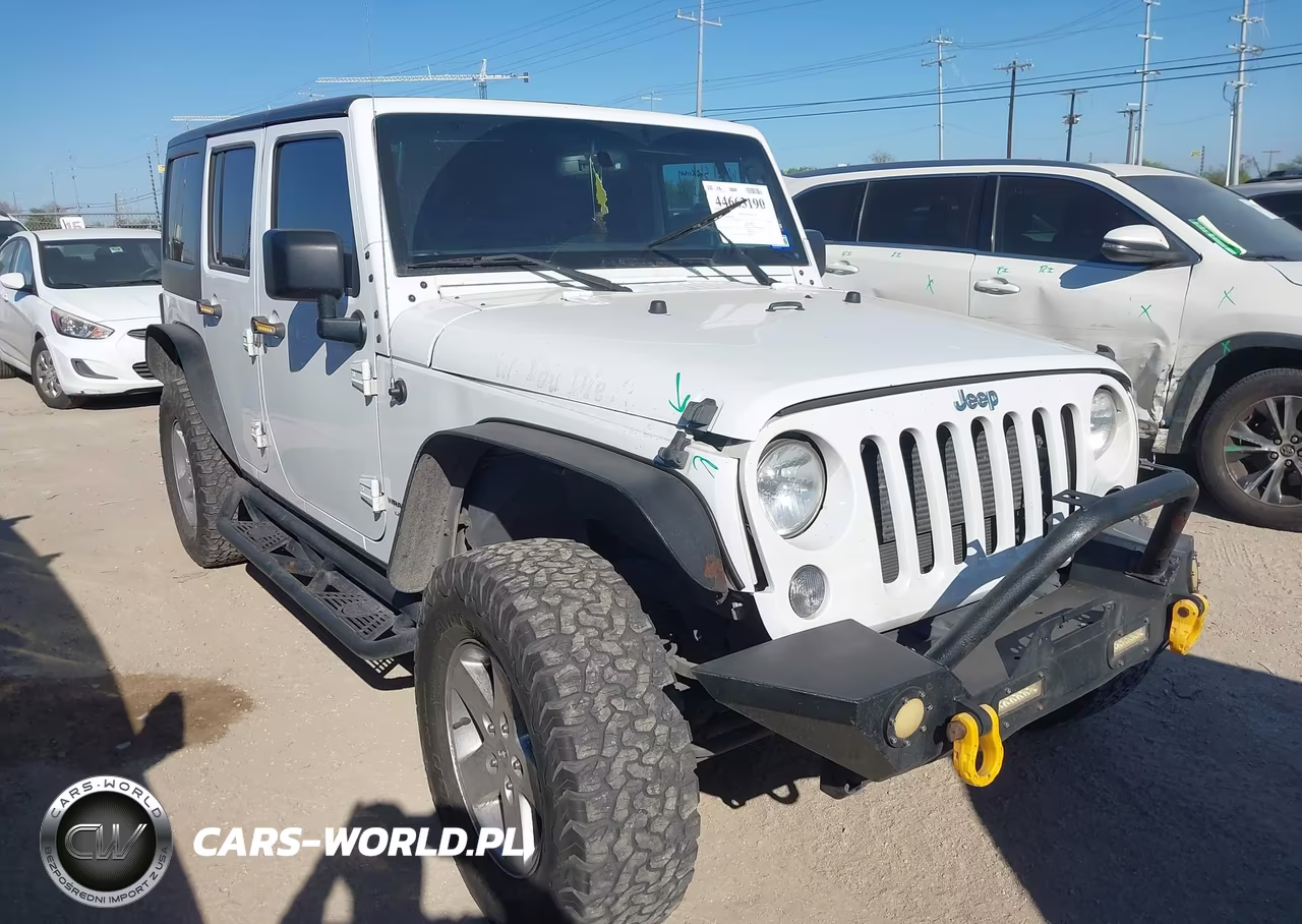2018 Jeep Wrangler Jk Unlimited Sport S 4X4 – zdjęcie 1 z 16