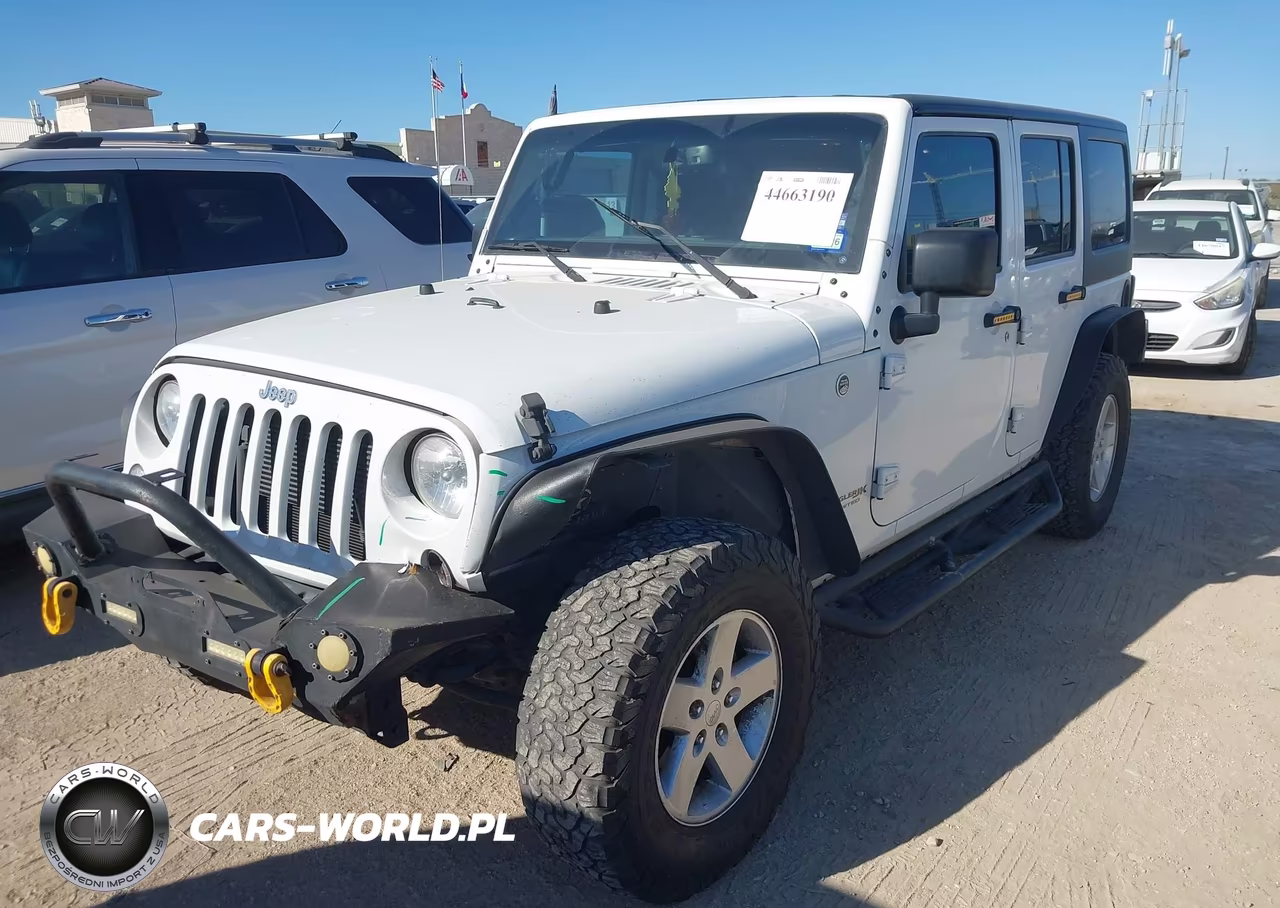 2018 Jeep Wrangler Jk Unlimited Sport S 4X4 VIN:1C4BJWDG1JL886944 - 2