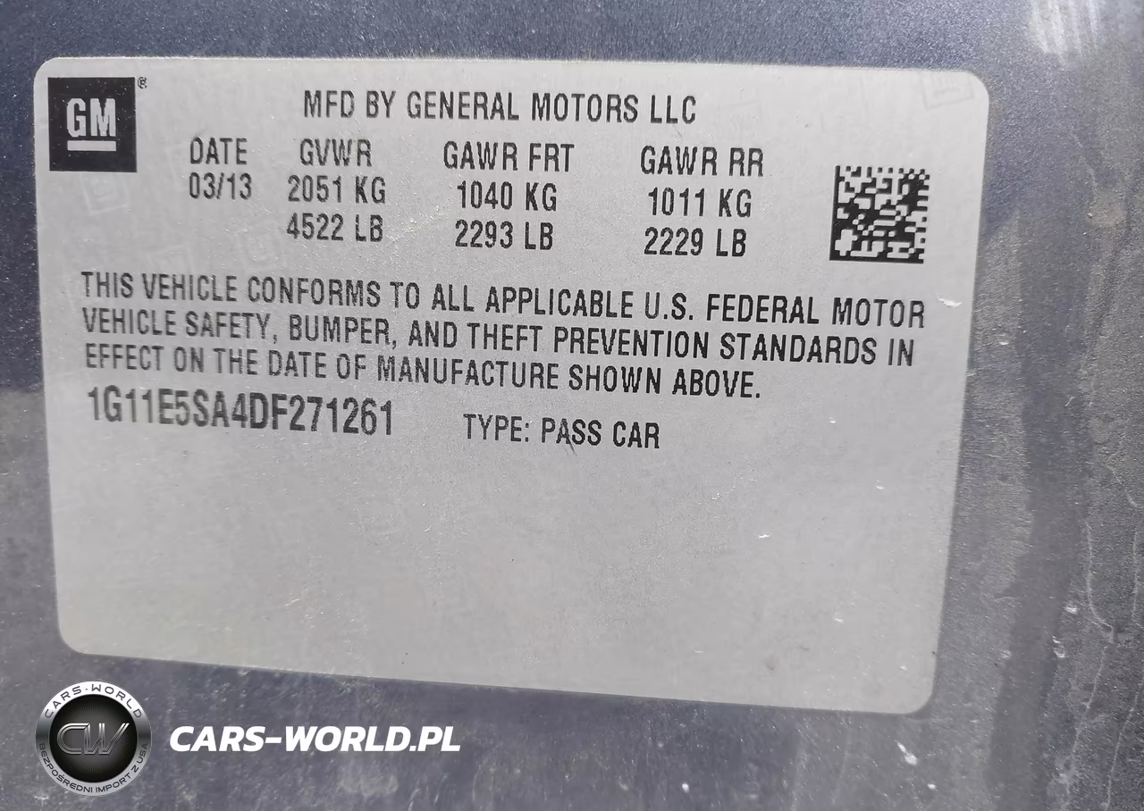 2013 Chevrolet Malibu 2Lt VIN:1G11E5SA4DF271261 - 9
