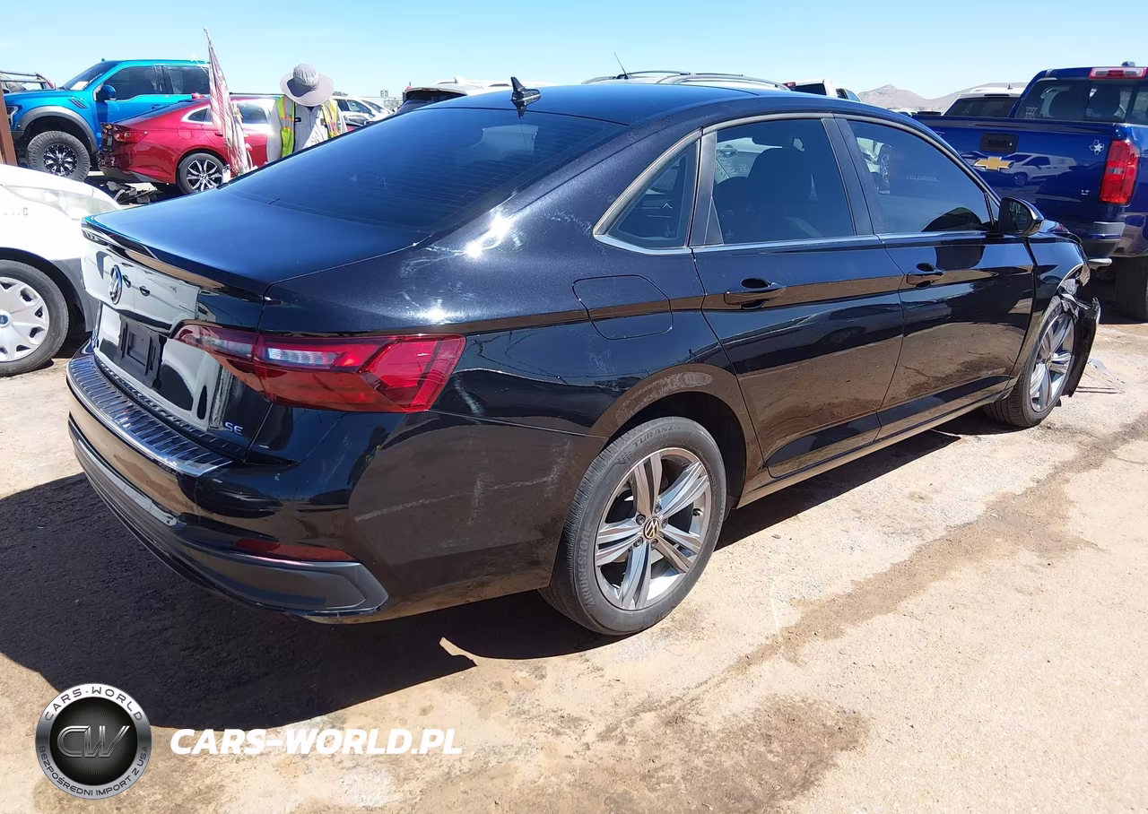 2024 Volkswagen Jetta 1.5T Se VIN:3VW7M7BU7RM035704 - 4