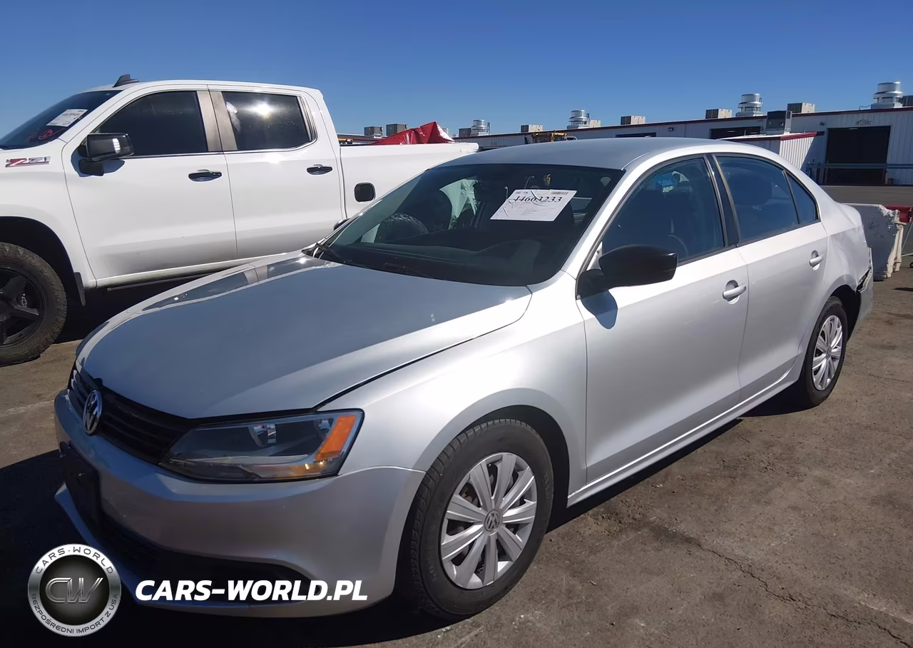 2013 Volkswagen Jetta 2.0L S VIN:3VW1K7AJ6DM222248 - 2