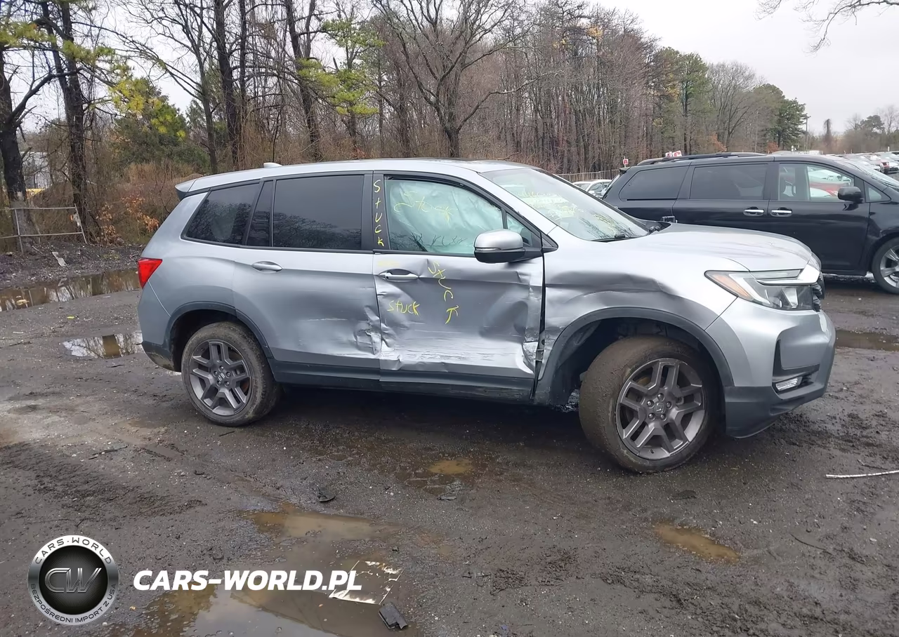 2022 Honda Passport Awd Ex-L VIN:5FNYF8H50NB011234 - 13
