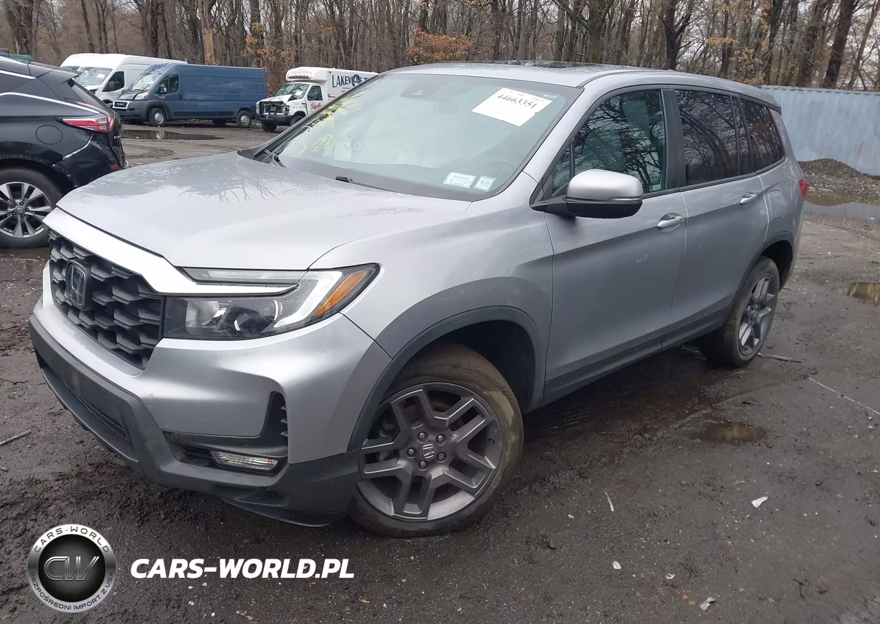 2022 Honda Passport Awd Ex-L VIN:5FNYF8H50NB011234 - 2