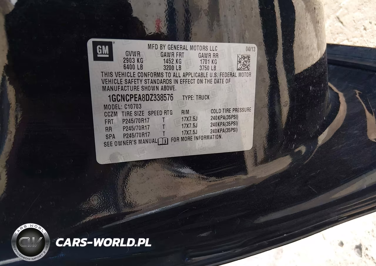 2013 Chevrolet Silverado 1500 Work Truck VIN:1GCNCPEA8DZ338576 - 9