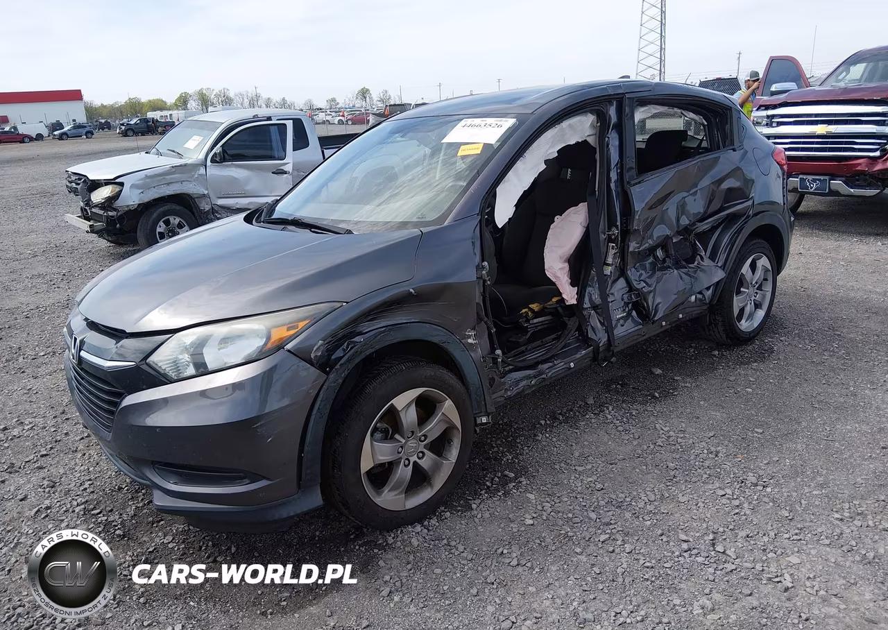 2016 Honda Hr-V Lx VIN:3CZRU5H38GM748259 - 2