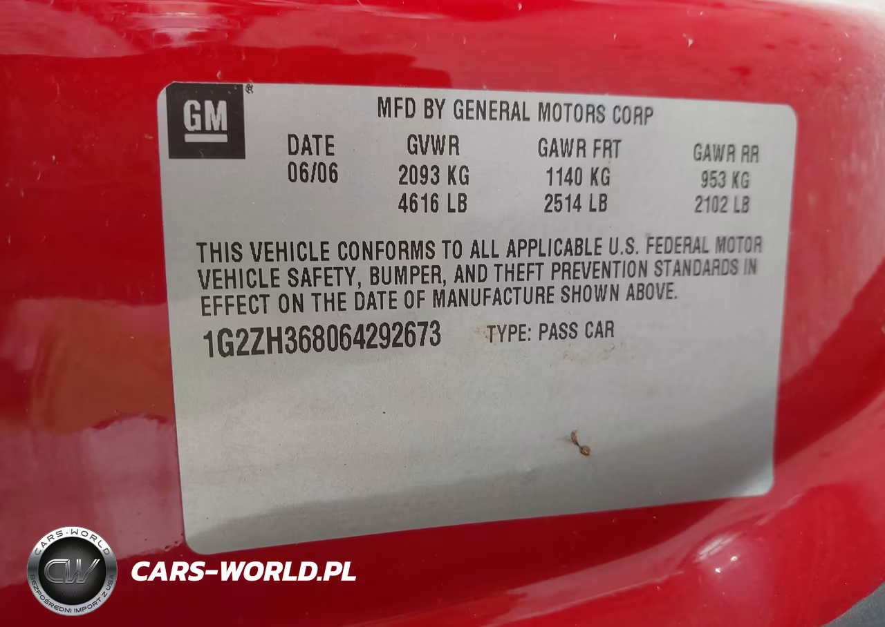 2006 Pontiac G6 Gt VIN:1G2ZH368064292673 - 9