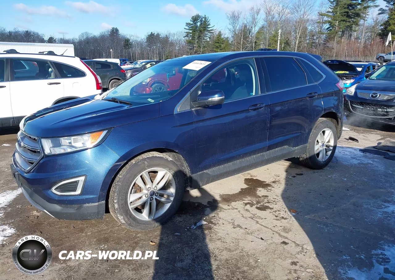 2017 Ford Edge Sel VIN:2FMPK4J8XHBC20207 - 2