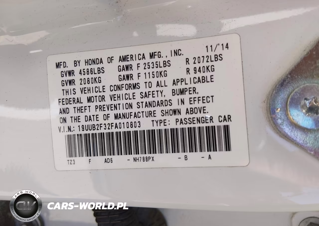 2015 Acura Tlx V6 VIN:19UUB2F32FA010803 - 9