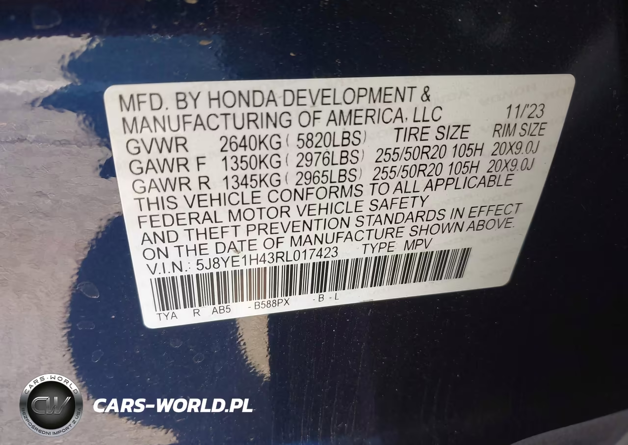 2024 Acura Mdx Technology Package VIN:5J8YE1H43RL017423 - 9
