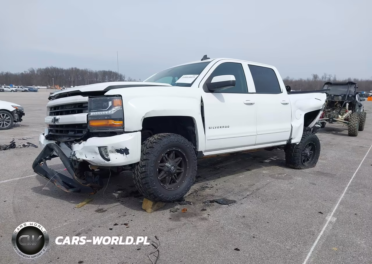 2016 Chevrolet Silverado 1500 2Lt VIN:3GCUKREC8GG351134 - 2