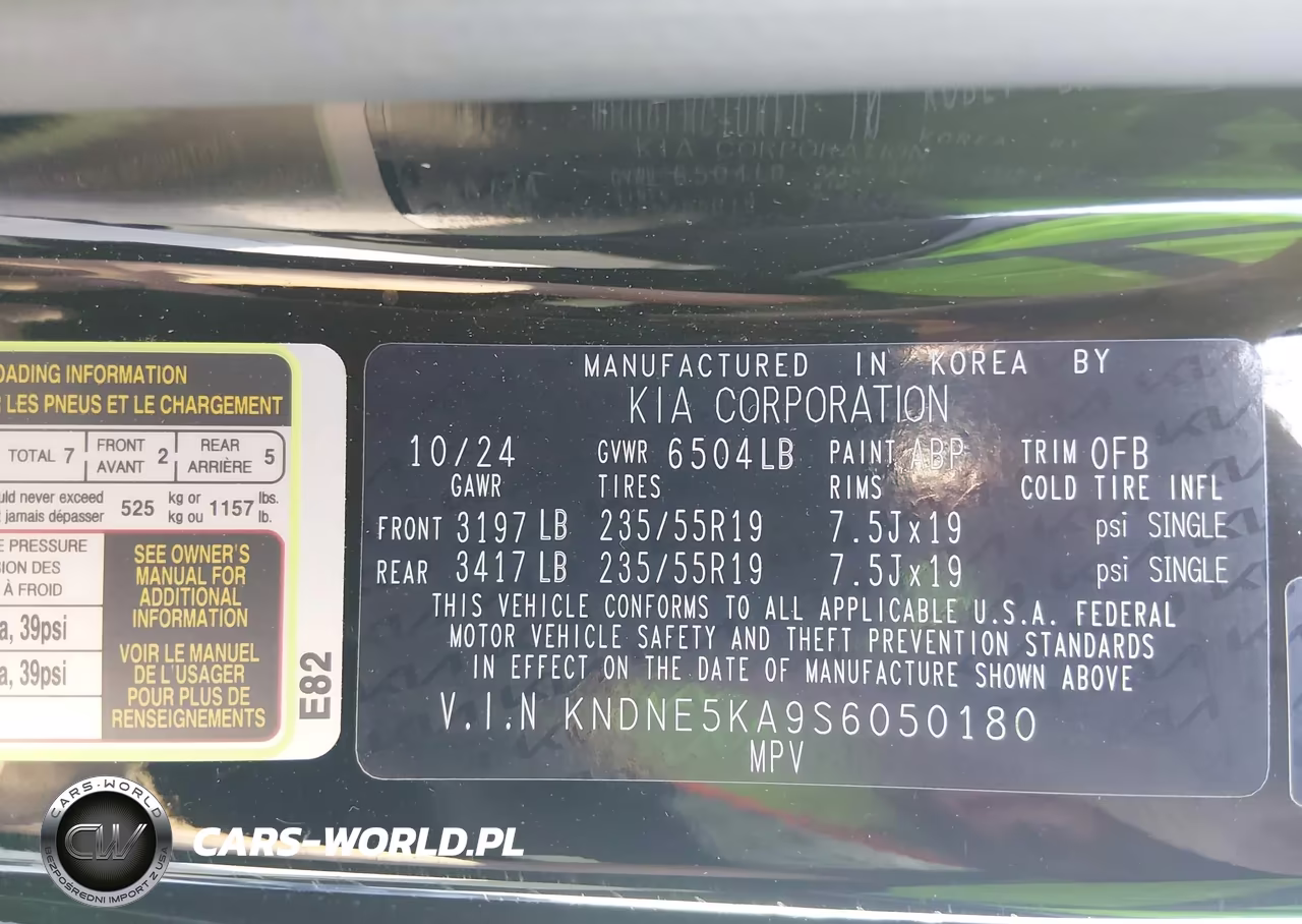 2025 Kia Carnival Mpv Hybrid Sx Prestige VIN:KNDNE5KA9S6050180 - 9