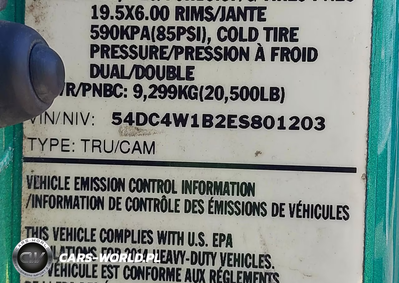 2014 Isuzu Npr Gas Reg VIN:54DC4W1B2ES801203 - 8