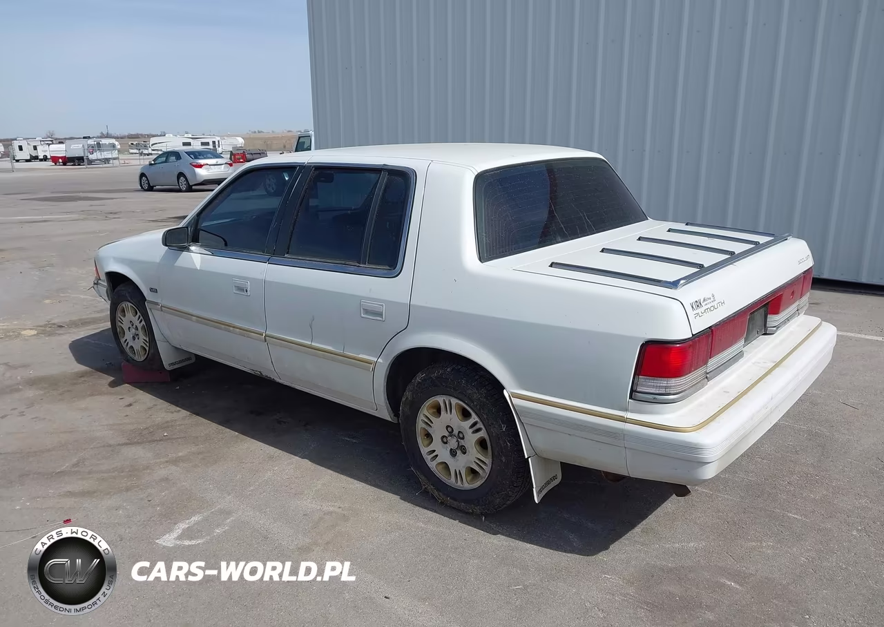 1994 Plymouth Acclaim VIN:3P3AA4638RT317762 - 3