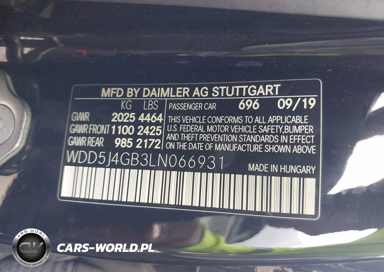 2020 Mercedes-Benz Cla 250 VIN:WDD5J4GB3LN066931 - 9