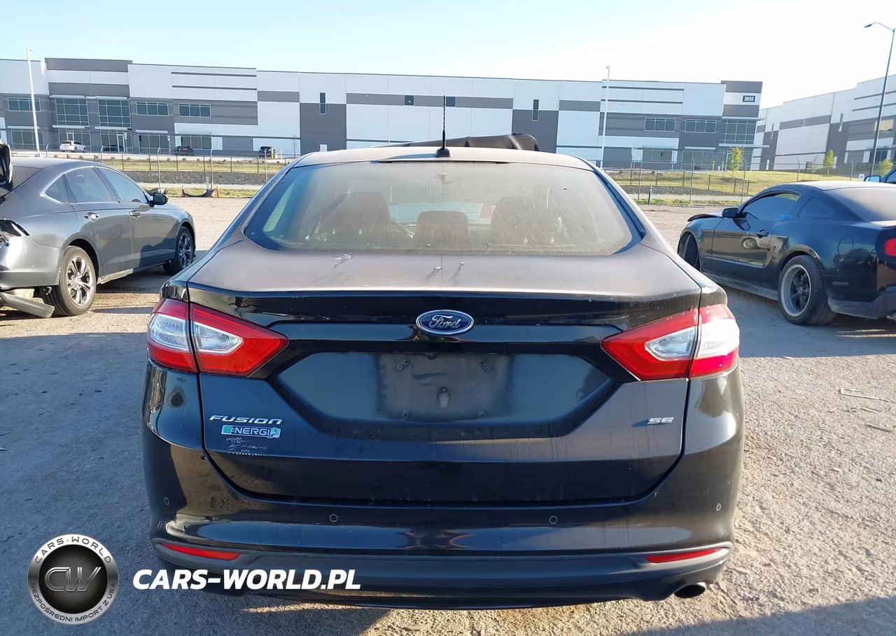 2016 Ford Fusion Energi Se Luxury VIN:3FA6P0PU1GR202053 - 16