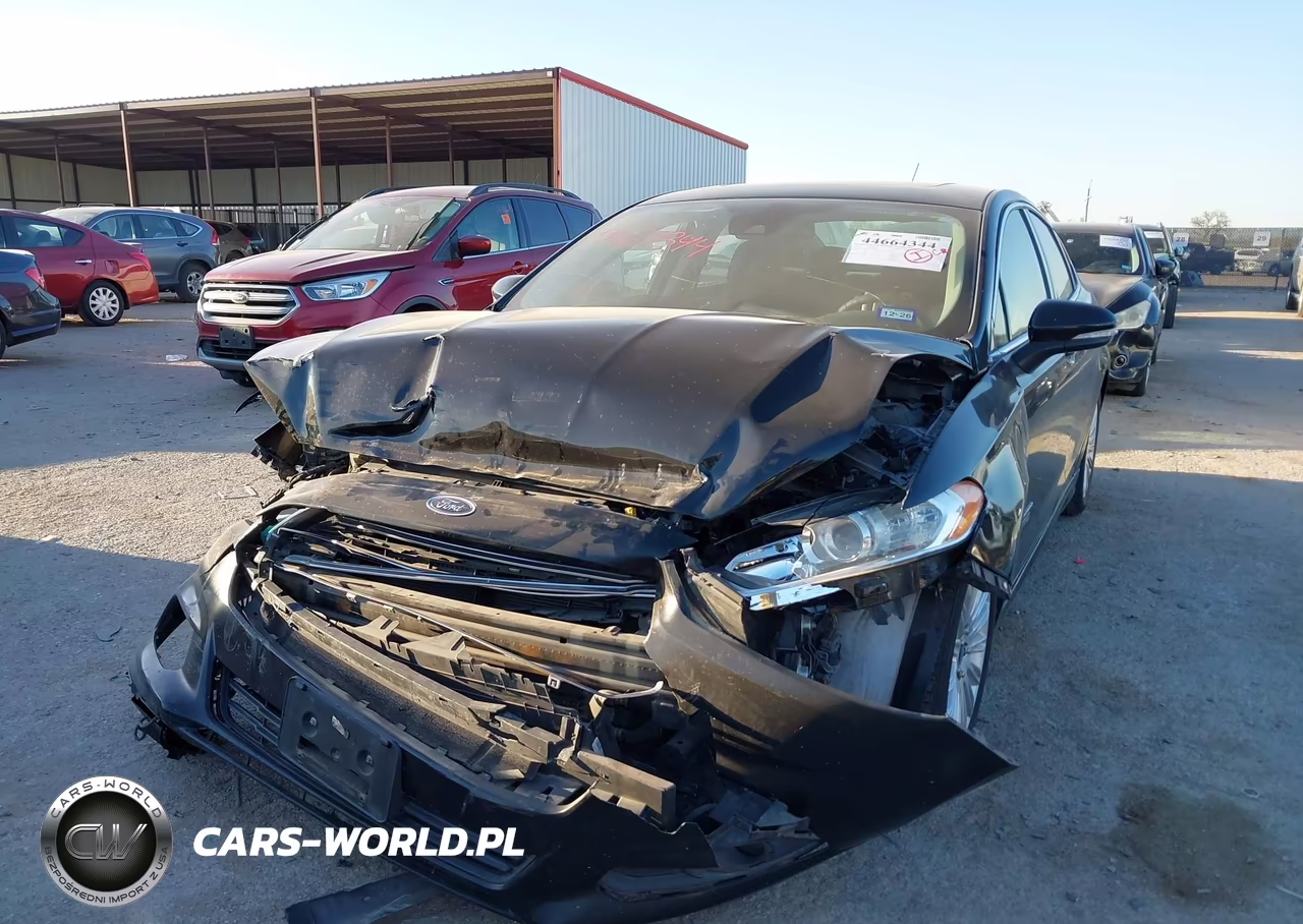 2016 Ford Fusion Energi Se Luxury VIN:3FA6P0PU1GR202053 - 2