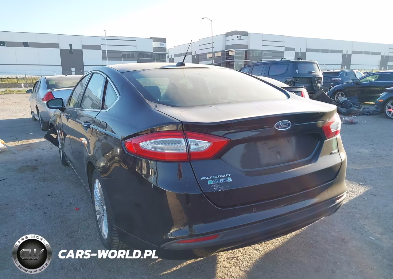 2016 Ford Fusion Energi Se Luxury VIN:3FA6P0PU1GR202053 - 3