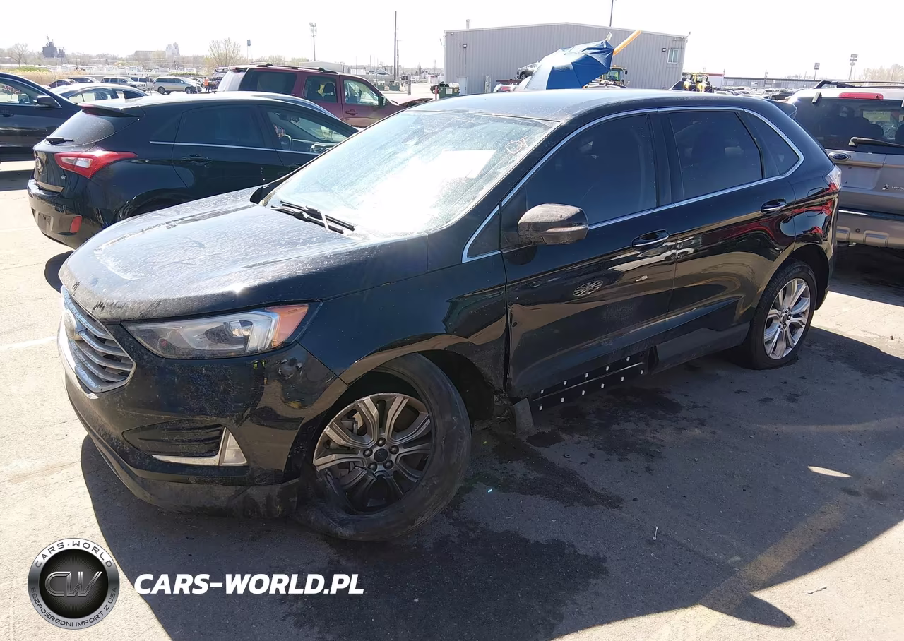 2022 Ford Edge Titanium VIN:2FMPK4K92NBA30890 - 2