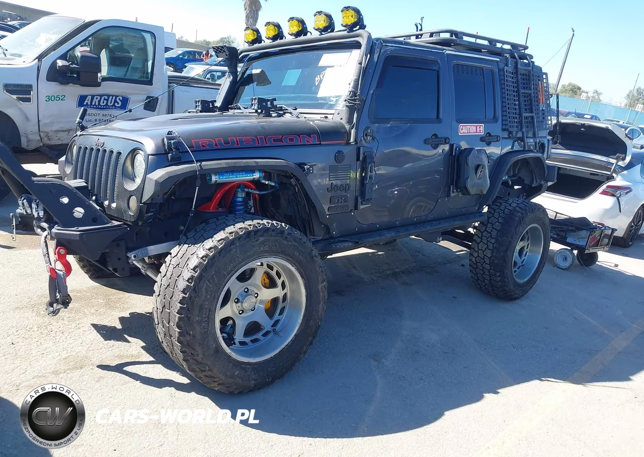 2017 Jeep Wrangler Unlimited Rubicon Recon 4X4 VIN:1C4HJWFG6HL675143 - 2