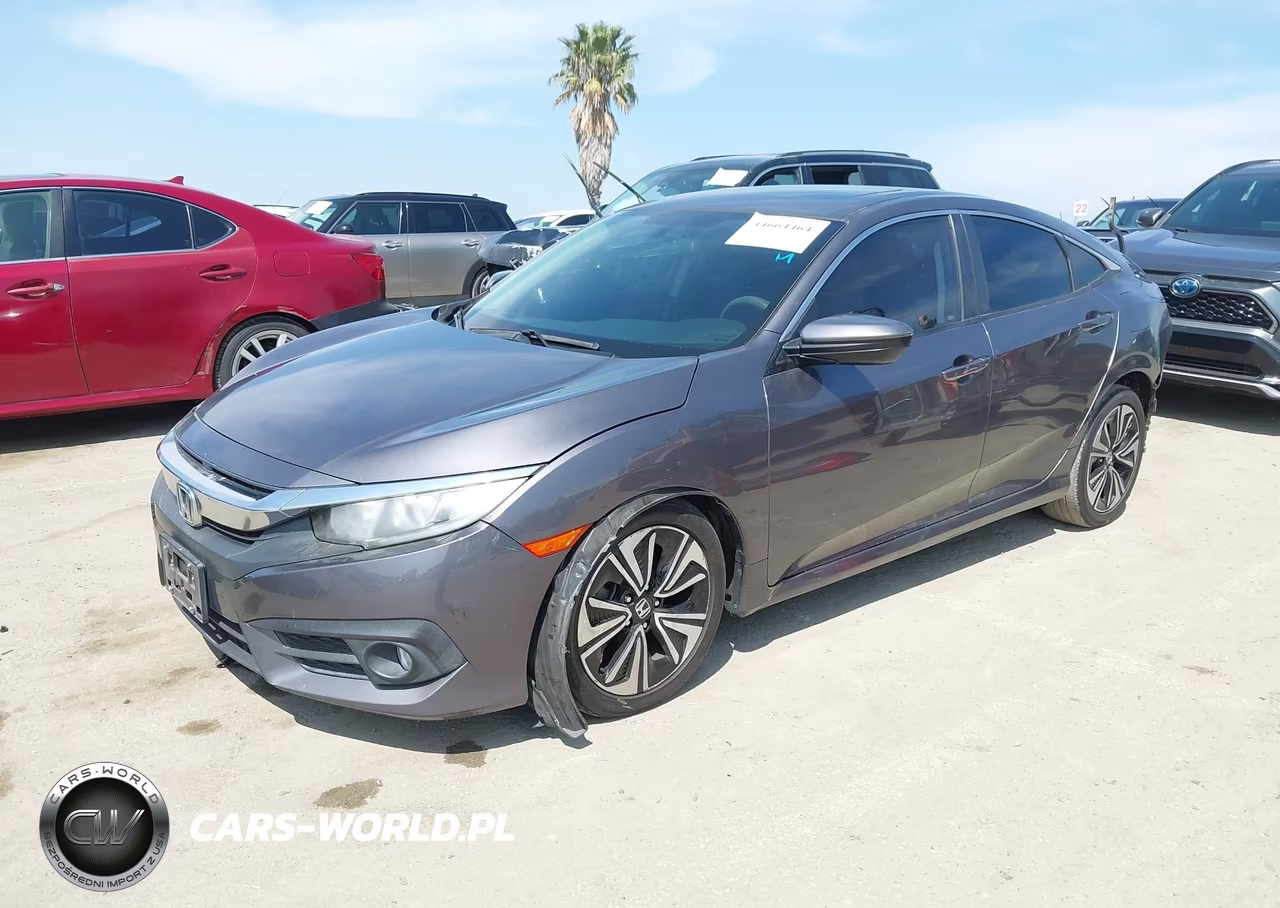 2016 Honda Civic Ex-T VIN:2HGFC1F39GH647173 - 2