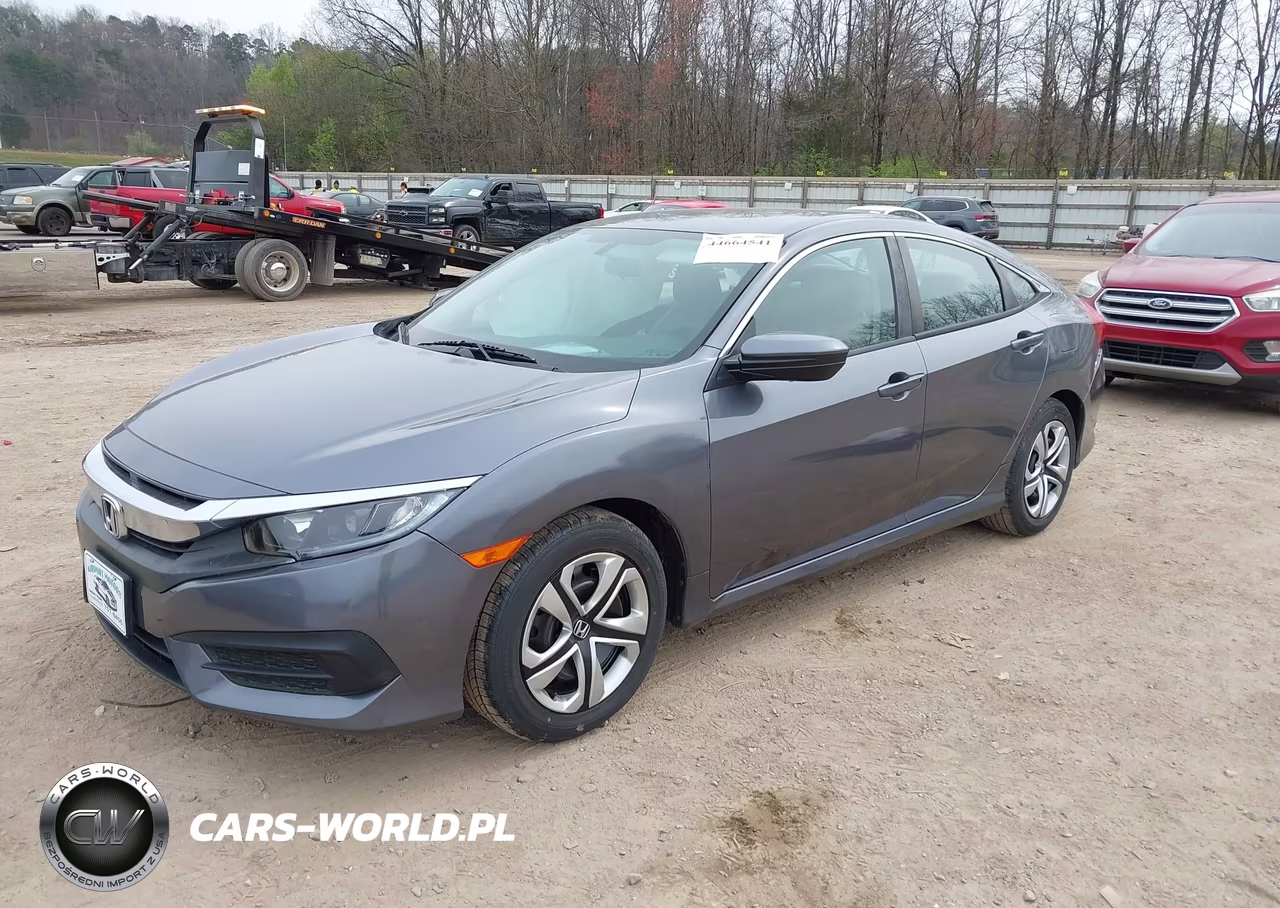 2016 Honda Civic Lx VIN:19XFC2F50GE219705 - 2
