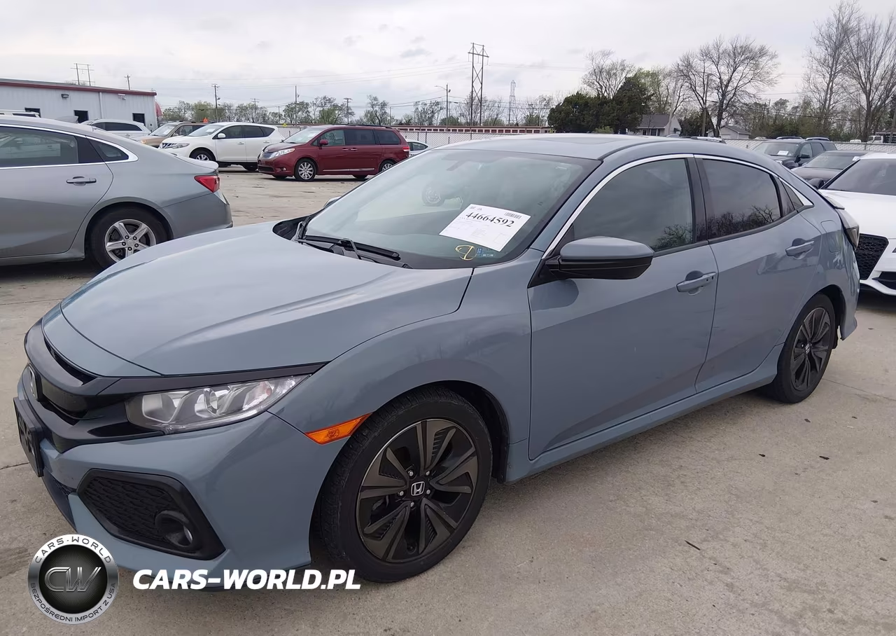 2017 Honda Civic Ex VIN:SHHFK7H56HU414974 - 2