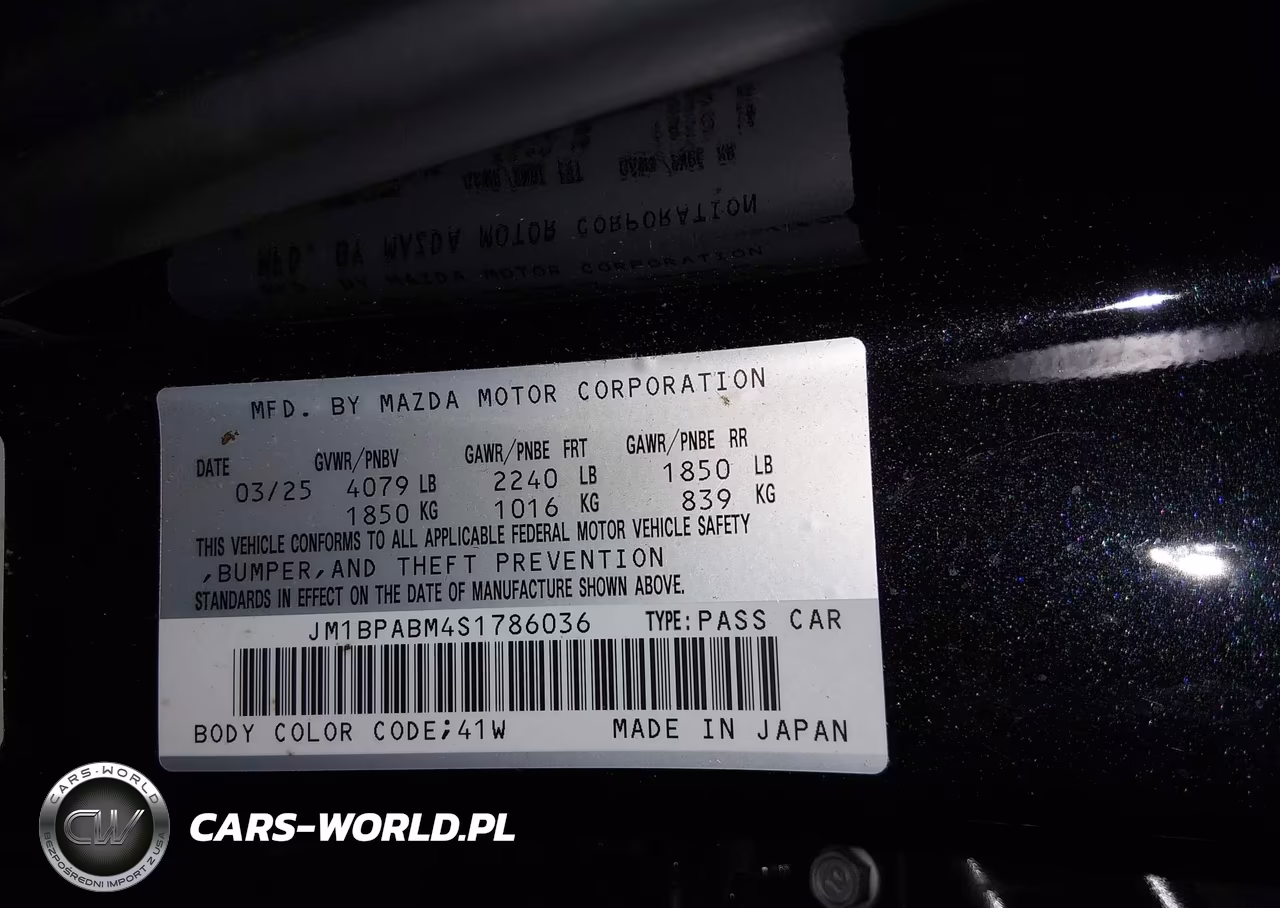 2025 Mazda Mazda3 2.5 S Select Sport VIN:JM1BPABM4S1786036 - 9