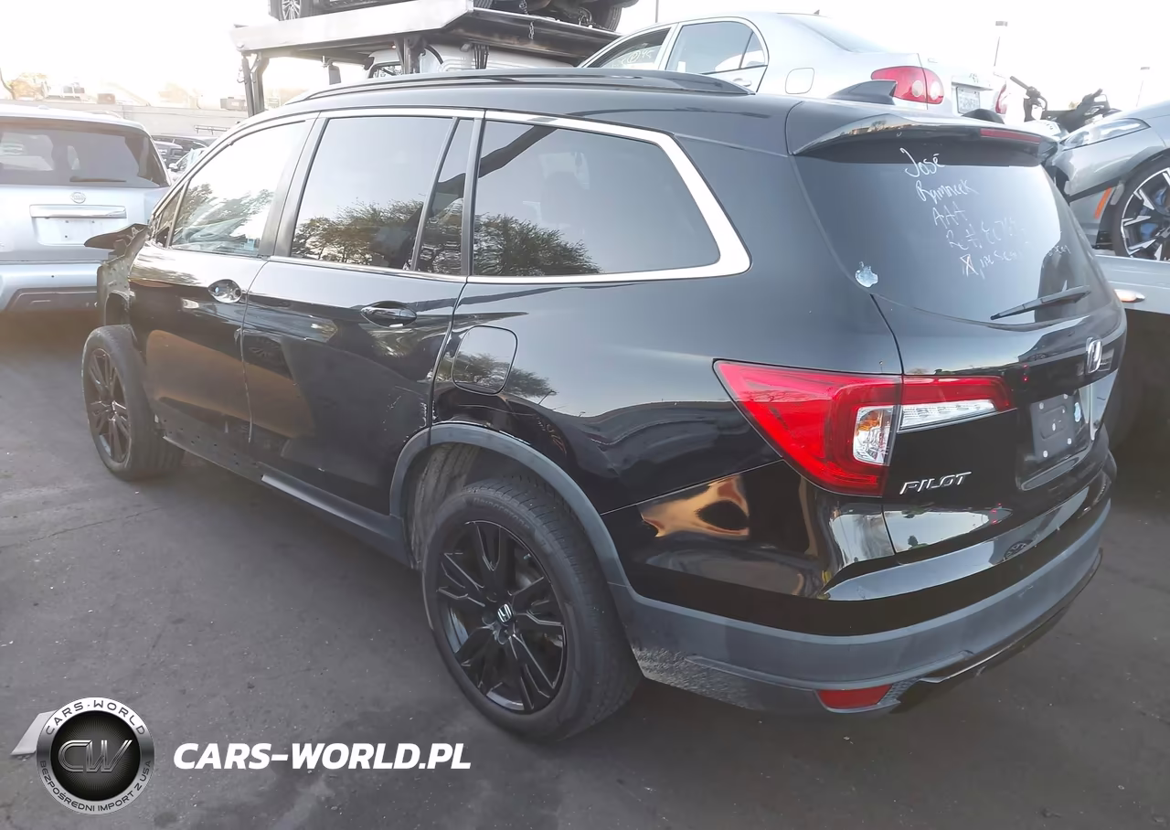 2021 Honda Pilot Awd Special Edition VIN:5FNYF6H27MB016522 - 3